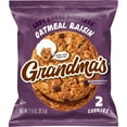 thumbnail image 1 of Grandma’s Cookies, Oatmeal Raisin Cookie, 2.875 oz Cookie Pack, (2 Count Single Bag) (Packaging May Vary)​, 1 of 6