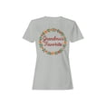 thumbnail image 1 of Grandma's Favorite Floral Design Women's T-shirt, 1 of 3