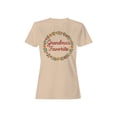 thumbnail image 1 of Grandma's Favorite Floral Design Women's T-shirt, 1 of 3