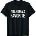 thumbnail image 1 of Grandma's Favorite Shirt Funny Grandparent Grandchild Gift, 1 of 3