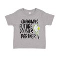 thumbnail image 1 of Grandma's Future Doubles Partner Toddler T-Shirt 2T Athletic Heather, 1 of 3