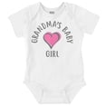 thumbnail image 1 of Grandma's Girl Cute Granddaughter Bodysuit Jumper Girls Infant Baby Brisco Brands 12M, 1 of 7