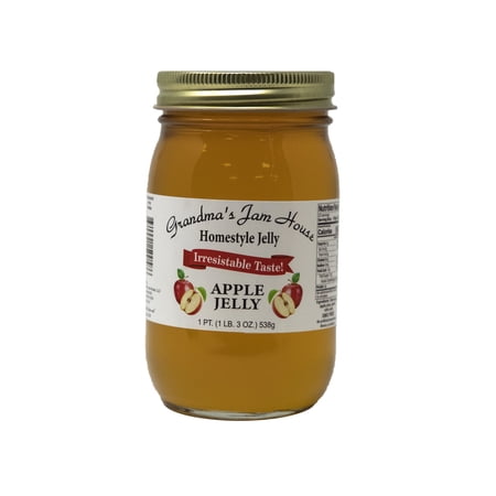 Grandma's Homestyle Apple Jelly, 2-Pack 16 oz. Jars