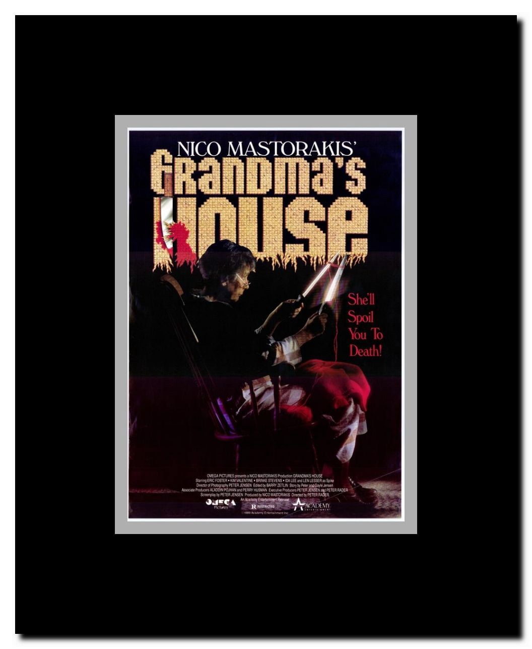 Grandma's House Framed Movie Poster