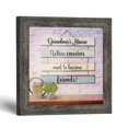 thumbnail image 1 of Cousins Picture Frame, Grandma's House Farmhouse Wall Art, 1 of 8