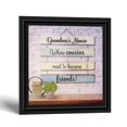 thumbnail image 1 of Cousins Picture Frame, Grandma's House Farmhouse Wall Art, 1 of 8