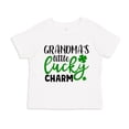 thumbnail image 1 of Grandma's Little Lucky Charm Toddler T-Shirt 4T White, 1 of 3