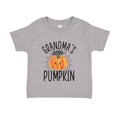 thumbnail image 1 of Grandma's Little Pumpkin Toddler T-Shirt 2T Athletic Heather, 1 of 3