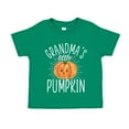 thumbnail image 1 of Grandma's Little Pumpkin Toddler T-Shirt 2T Kelly Green, 1 of 3