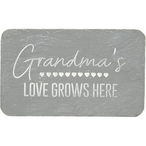 Pavilion Gift Company - Grandma’s Love - 7" x 4.25" Garden Stone