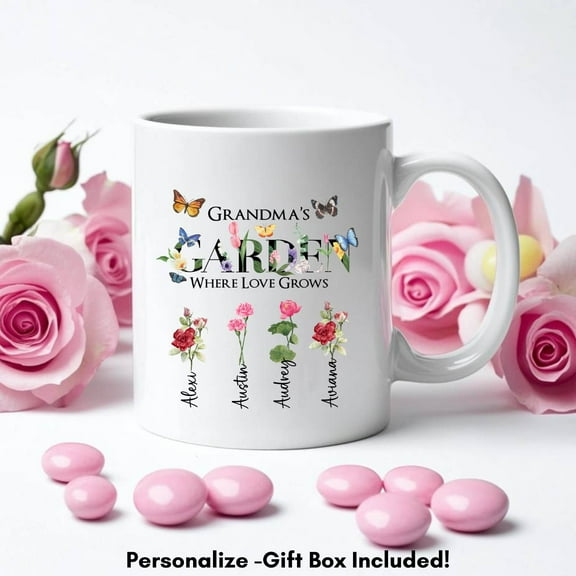 Grandma’s Mug – Personalized Gift from Grandkids for Mother’s Day