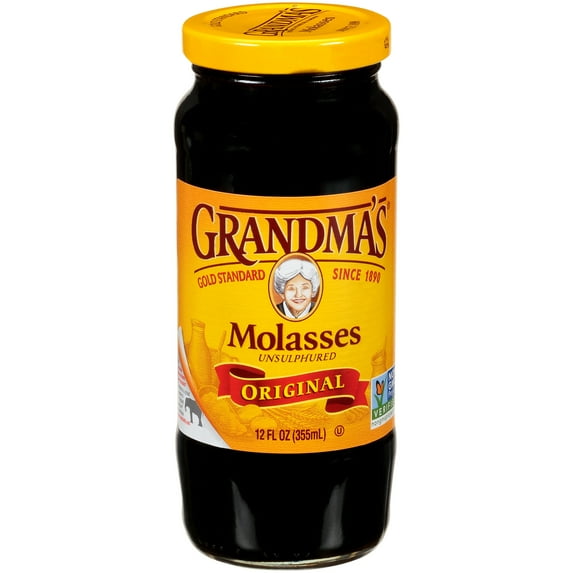 Grandma's Original Molasses, Unsulphured, 12 fl oz Jar