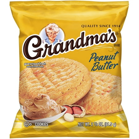 Grandma's Peanut Butter Cookies 2.875 oz. Bag