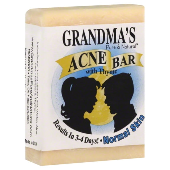 Grandma's Pure & Natural Secrets of Suzanne Acne Bar, 4 fl Oz