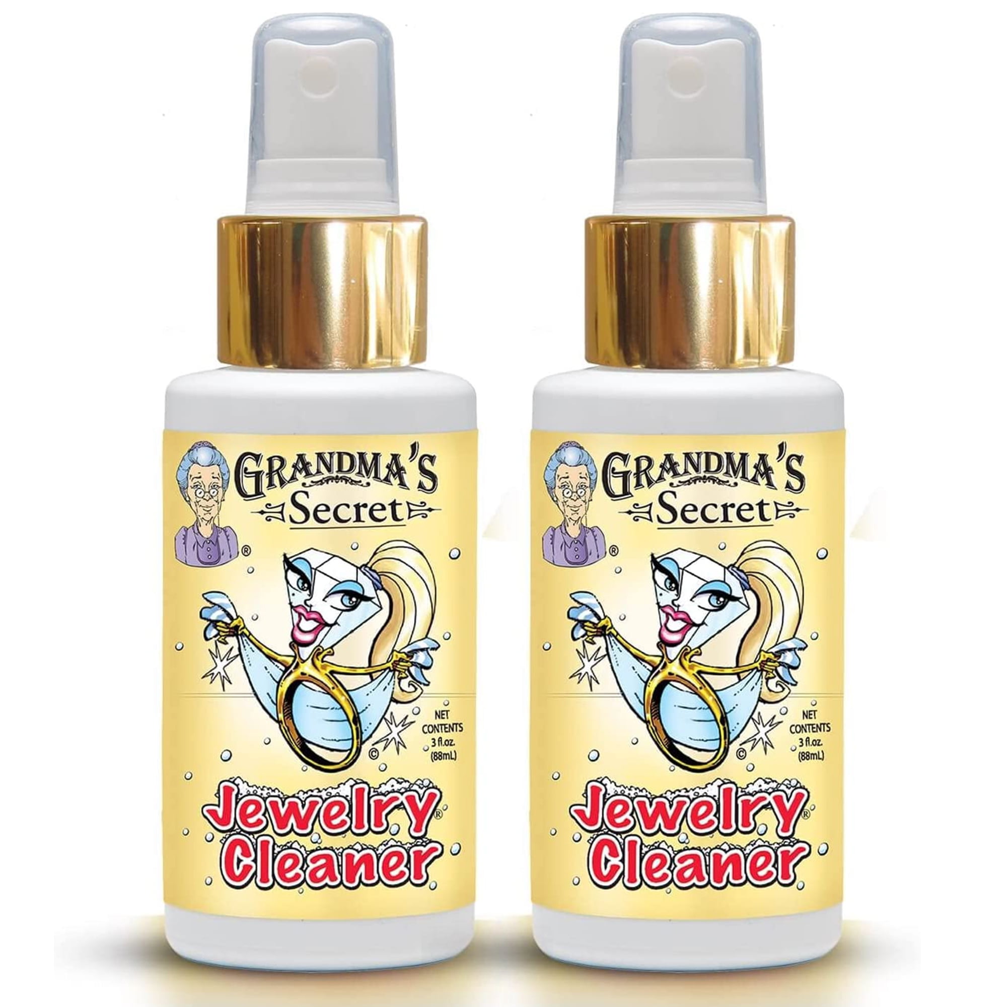 Grandma s Secret Jewelry Cleaner Spray Gold Silver Cleaning