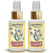 Grandma’s Secret Jewelry Cleaner Spray Gold Silver Cleaning Solution Tarnish Remover 3oz 2 Pack