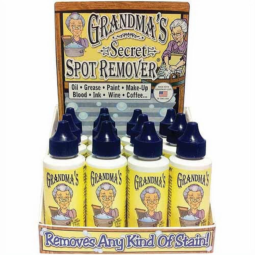  Grandma's Secret GSSR1001 Spot Remover, 2-Ounce, 2 Fl Oz (Pack  of 1), White : Health & Household