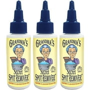 Grandma’s Secret Spot Remover for Clothes Fabric Laundry Stain Remover 2oz 3 Pack