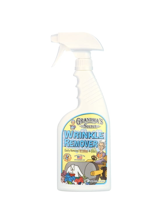 Grandma’s Secret Wrinkle Remover for Clothing Wrinkle Release Fabric Refresher Spray 16oz