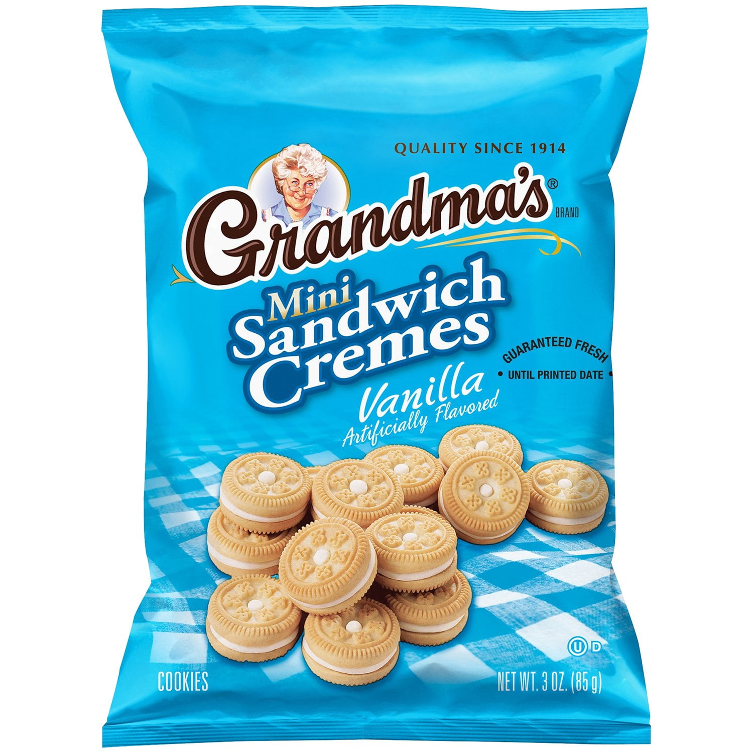 Grandma's Vanilla Mini Sandwich Creme Cookies - 3 oz (Packaging May Vary)