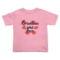 thumbnail image 1 of Grandma was Here Funny Toddler T Shirts for Boys Girls (Pink, 4T), 1 of 5