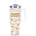 thumbnail image 1 of GrandmaTumbler 40 Oz, Birthday Gift Christmas Mothers Day Gifts for Grandma, Grandma Cup Coffee Mug Stainless Steel 40 Oz Tumbler with Handle and Straw, 1 of 6
