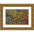 thumbnail image 1 of Grandmaison, Mike 14x11 Gold Ornate Wood Framed with Double Matting Museum Art Print Titled - Canada, Ontario Shimmering water of Georgian Bay, 1 of 4