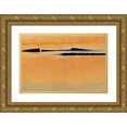 thumbnail image 1 of Grandmaison, Mike 14x11 Gold Ornate Wood Framed with Double Matting Museum Art Print Titled - Canada, Ontario Shoals at sunset on Georgian Bay, 1 of 4