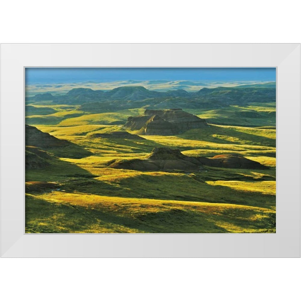Grandmaison, Mike 32x23 White Modern Wood Framed Museum Art Print ...