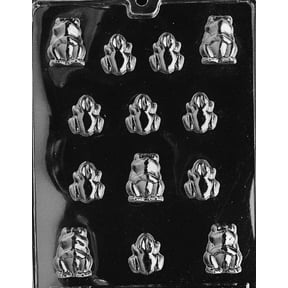 Grandmama's Goodies A002 Frog Chocolate Candy Soap Mold with Exclusive Molding Instructions