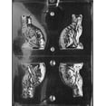 thumbnail image 1 of Grandmama's Goodies A037 3D Cat Chocolate Candy Soap Mold with Exclusive Molding Instructions, 1 of 1