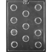 Grandmama's Goodies AO146 Mini Plain Oreo Cookie Chocolate Candy Soap Mold with Exclusive Molding Instructions