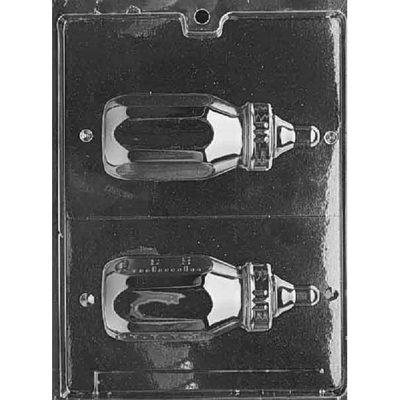 Grandmama's Goodies B037 4oz. Baby Bottle Baby Shower Chocolate Candy Soap Mold with Exclusive Molding Instructions