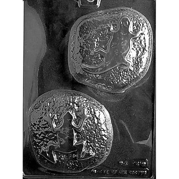 Grandmama's Goodies K121 Reptile Rock Chocolate Candy Soap Mold with Exclusive Molding Instructions