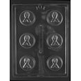 thumbnail image 1 of Grandmama's Goodies M225 Breast Cancer Awareness Ribbon Oreo Cookie Chocolate Candy Soap Mold with Exclusive Molding Instructions, 1 of 1