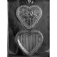 thumbnail image 1 of Grandmama's Goodies W032 Swan Heart Pour Box Wedding Shower Chocolate Candy Soap Mold with Exclusive Molding Instructions, 1 of 1