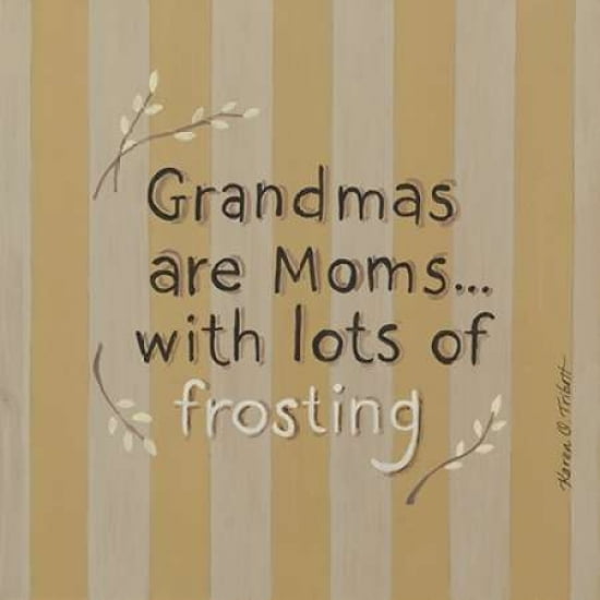 Grandmas Canvas Art - Karen Tribbet (24 x 24)