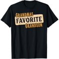 thumbnail image 1 of Grandmas Favorite Grandson T Shirt T-Shirt, 1 of 4