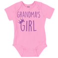 thumbnail image 1 of Grandmas Girl Princess Granddaughter Bodysuit Jumper Girls Infant Baby Brisco Brands 6M, 1 of 6