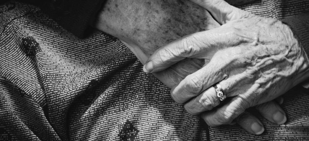 Grandmas Hands Canvas Art - Darren Greenwood Design Pics (20 x 9)