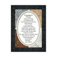 thumbnail image 1 of Grandmas House, Thanking Grandma For All She Has Done, Framed Poem, 7x9 77924, 1 of 3