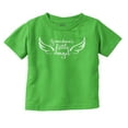 thumbnail image 1 of Grandmas Little Angel Cute Grandchild Toddler Boy Girl T Shirt Infant Toddler Brisco Brands 18M, 1 of 6