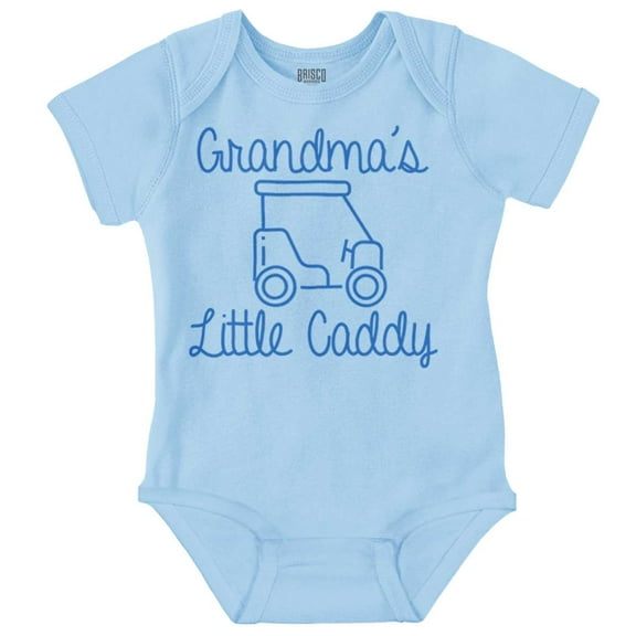 Grandmas Little Caddy Cute Golfing Romper Boys or Girls Infant Baby Brisco Brands 24M