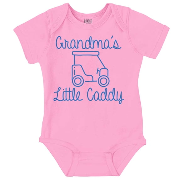 Grandmas Little Caddy Cute Golfing Romper Boys or Girls Infant Baby Brisco Brands 6M