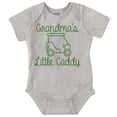 thumbnail image 1 of Grandmas Little Caddy Cute Golfing Romper Boys or Girls Infant Baby Brisco Brands 6M, 1 of 6