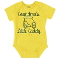 thumbnail image 1 of Grandmas Little Caddy Cute Golfing Romper Boys or Girls Infant Baby Brisco Brands NB, 1 of 6
