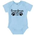 thumbnail image 1 of Grandmas Little Cub Grandchild Paws Romper Boys or Girls Infant Baby Brisco Brands 12M, 1 of 1