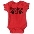 thumbnail image 1 of Grandmas Little Cub Grandchild Paws Romper Boys or Girls Infant Baby Brisco Brands 6M, 1 of 7