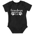 thumbnail image 1 of Grandmas Little Cub Grandchild Paws Romper Boys or Girls Infant Baby Brisco Brands 6M, 1 of 6