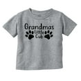 thumbnail image 1 of Grandmas Little Cub Grandchild Paws Toddler Boy Girl T Shirt Infant Toddler Brisco Brands 6M, 1 of 6